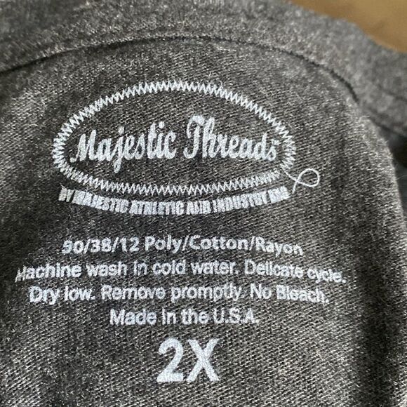 Vintage Pittsburgh Penguins 2016 Stanley Cup Majestic Threads Shirt XXL - Picture 3 of 6